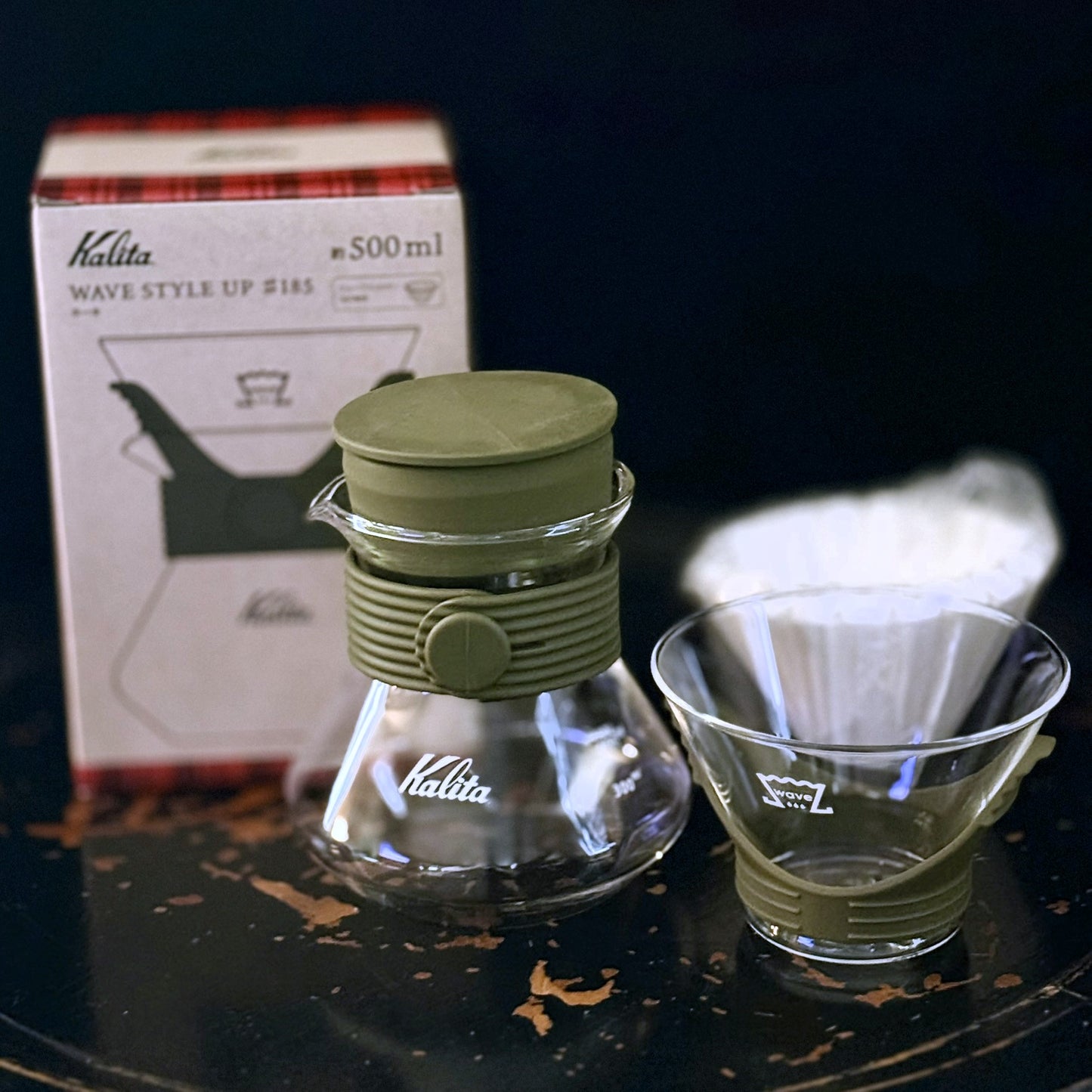 Kalita Wave Pour Over Set, Size 185, 500ml